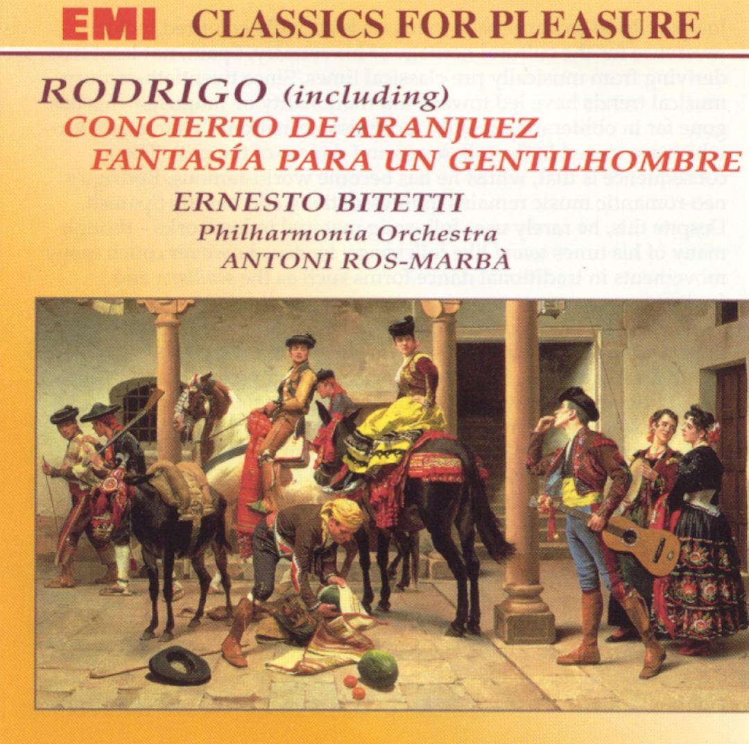 Best Buy: Joaquin Rodrigo: Concierto de Aranjuez; Fantasia para un ...