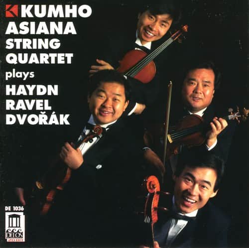Kumho Asiana String Quartet - Plays Haydn-Ravel & Dvorak  - COMPACT DISCS