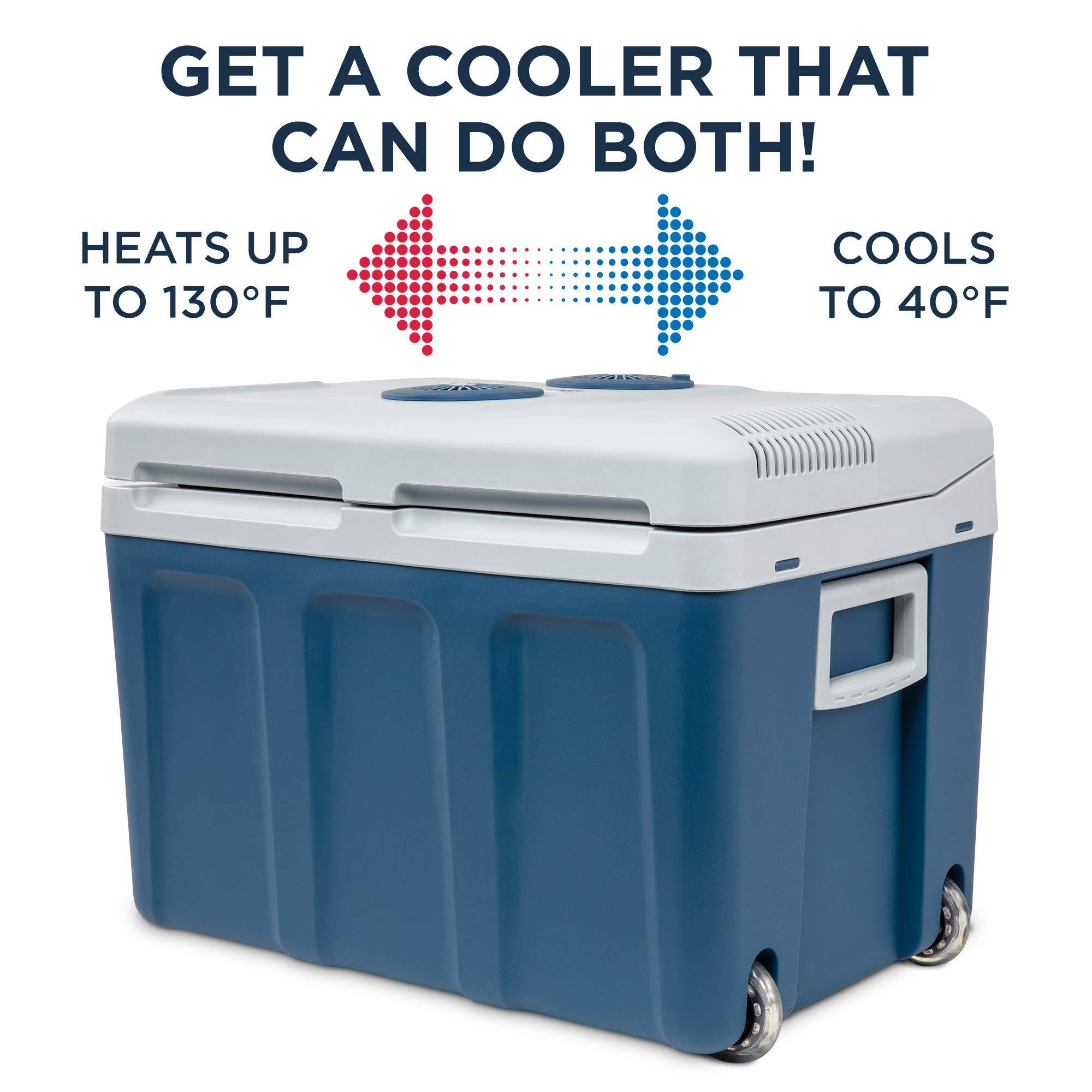 GET A COOLER THAT CAN DO BOTH! HEATS UP TO 130°F COOLS TO 40°F