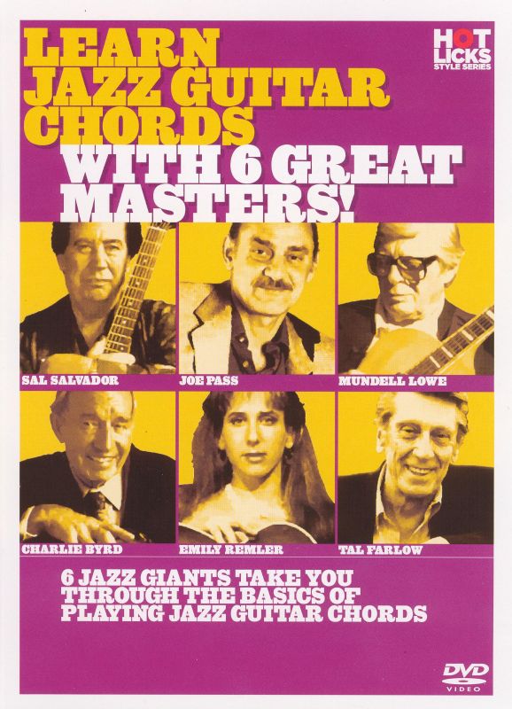 Learn Jazz Guitar Chords With 6 Great Masters! [DVD] - Best Buy