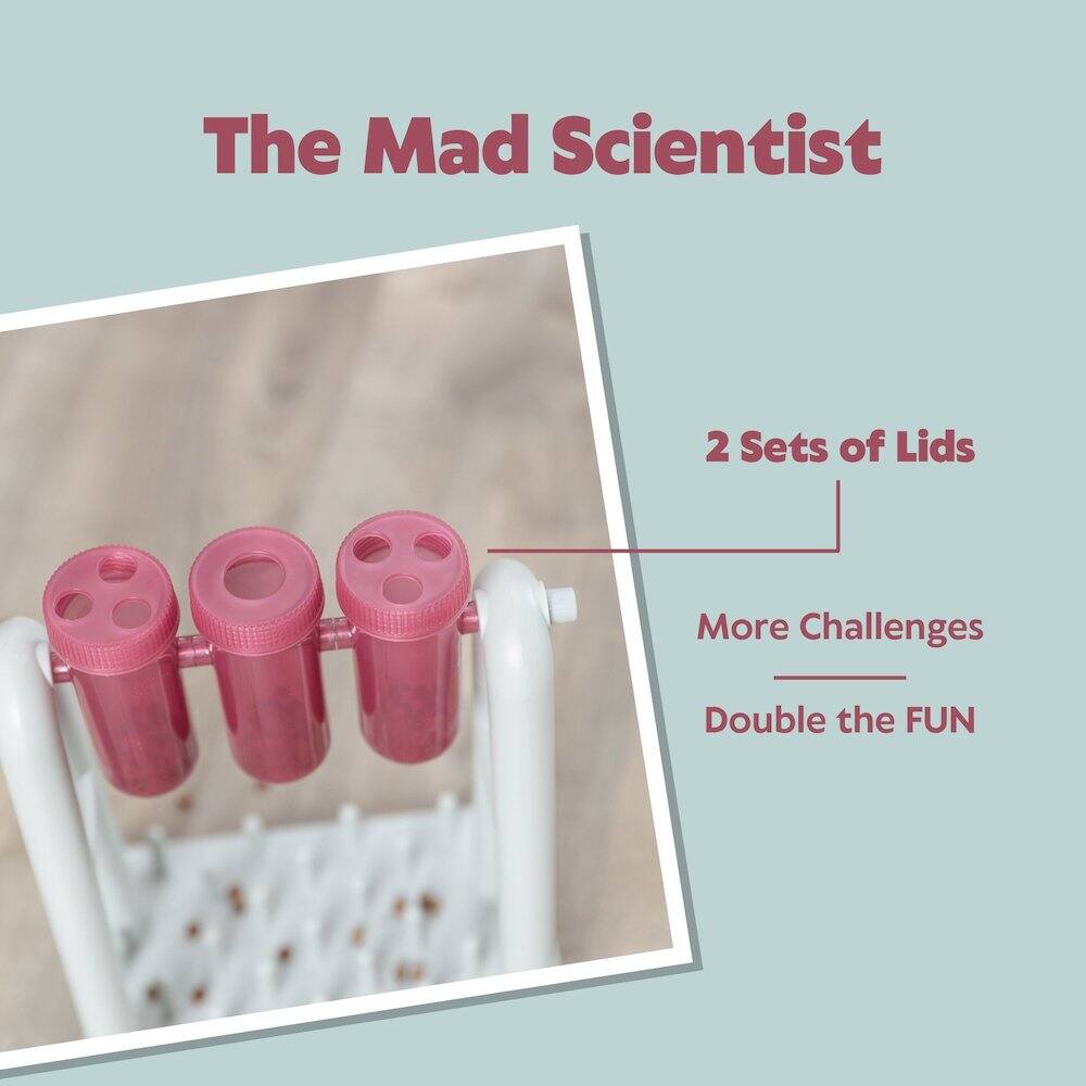 The Mad Scientist

2 Sets of Lids

More Challenges

Double the FUN