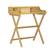 Front. Linon Home Décor - Fauna Folding Desk - Natural.