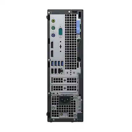 Front. Dell - Dell OptiPlex 7060 SFF Desktop PC Intel Core i7-8700 16GB 512GB SSD Win11 Pro.