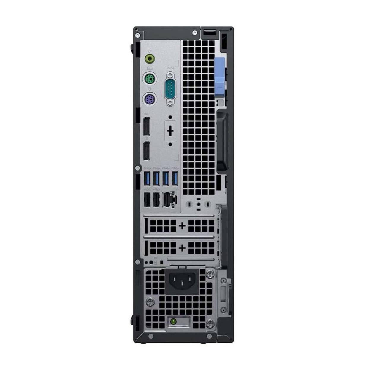 Front. Dell - Dell OptiPlex 7060 SFF Desktop PC Intel Core i7-8700 16GB 512GB SSD Win11 Pro.