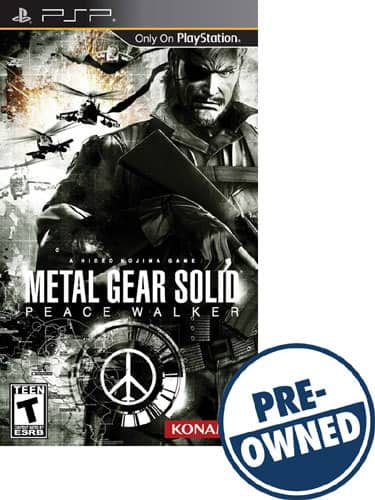 Best Buy: Metal Gear Solid: Peace Walker — PRE-OWNED PSP 8371726057