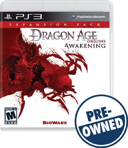 Dragon Age Origins: Awakening, Playstation 3 game