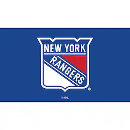 Evergreen Enterprises - New York Rangers 28" x 16" Turf Mat - Multicolor