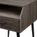 Alt View Zoom 32. Walker Edison - Contemporary 1-Drawer Side Table - Slate Grey/Black.