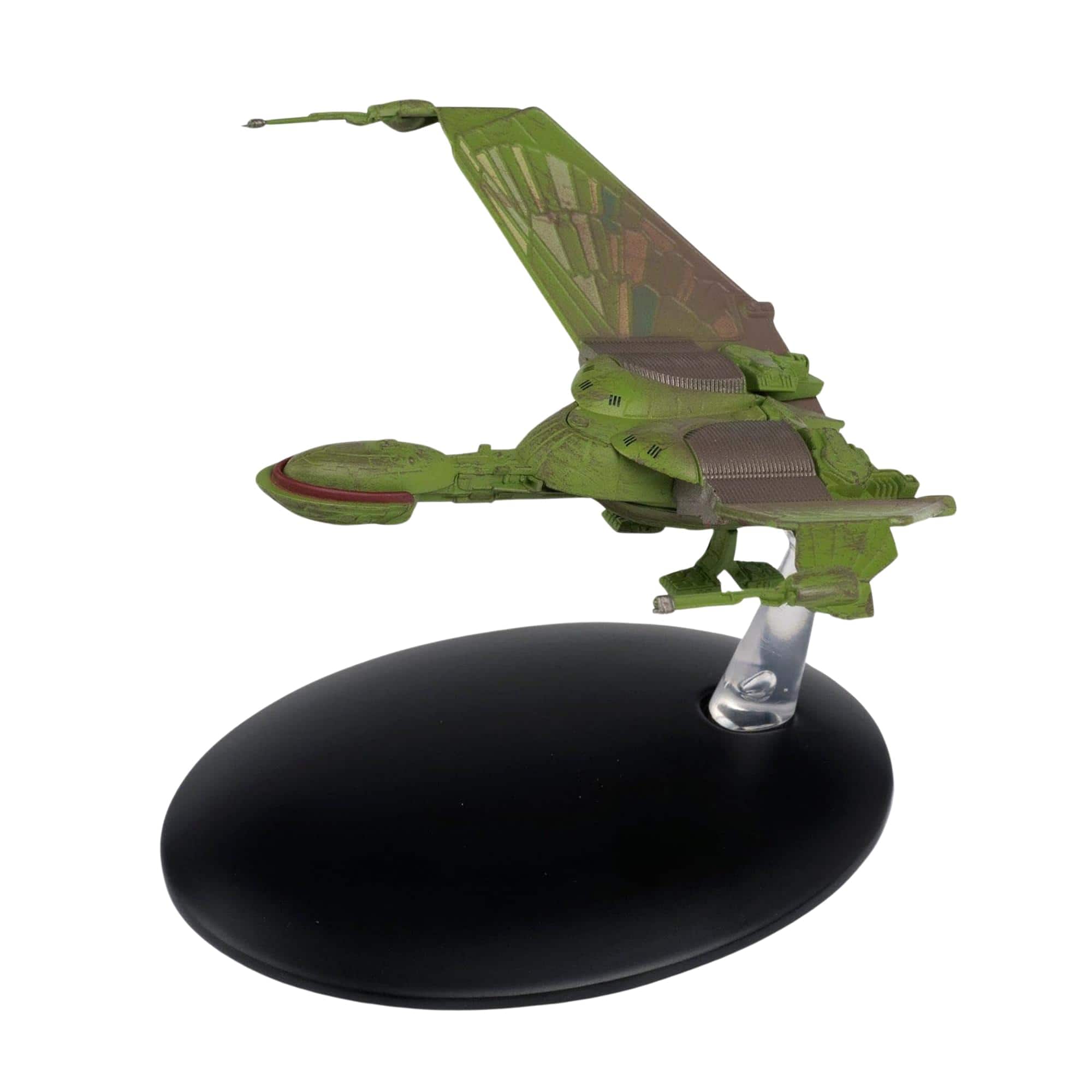 Eaglemoss - Star Trek Starship Replica | Klingon Bird of Prey (Landed) - Green