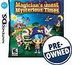 Front Detail. Magician's Quest: Mysterious Times — PRE-OWNED - Nintendo DS.