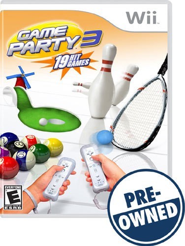  Game Party 3 — PRE-OWNED - Nintendo Wii