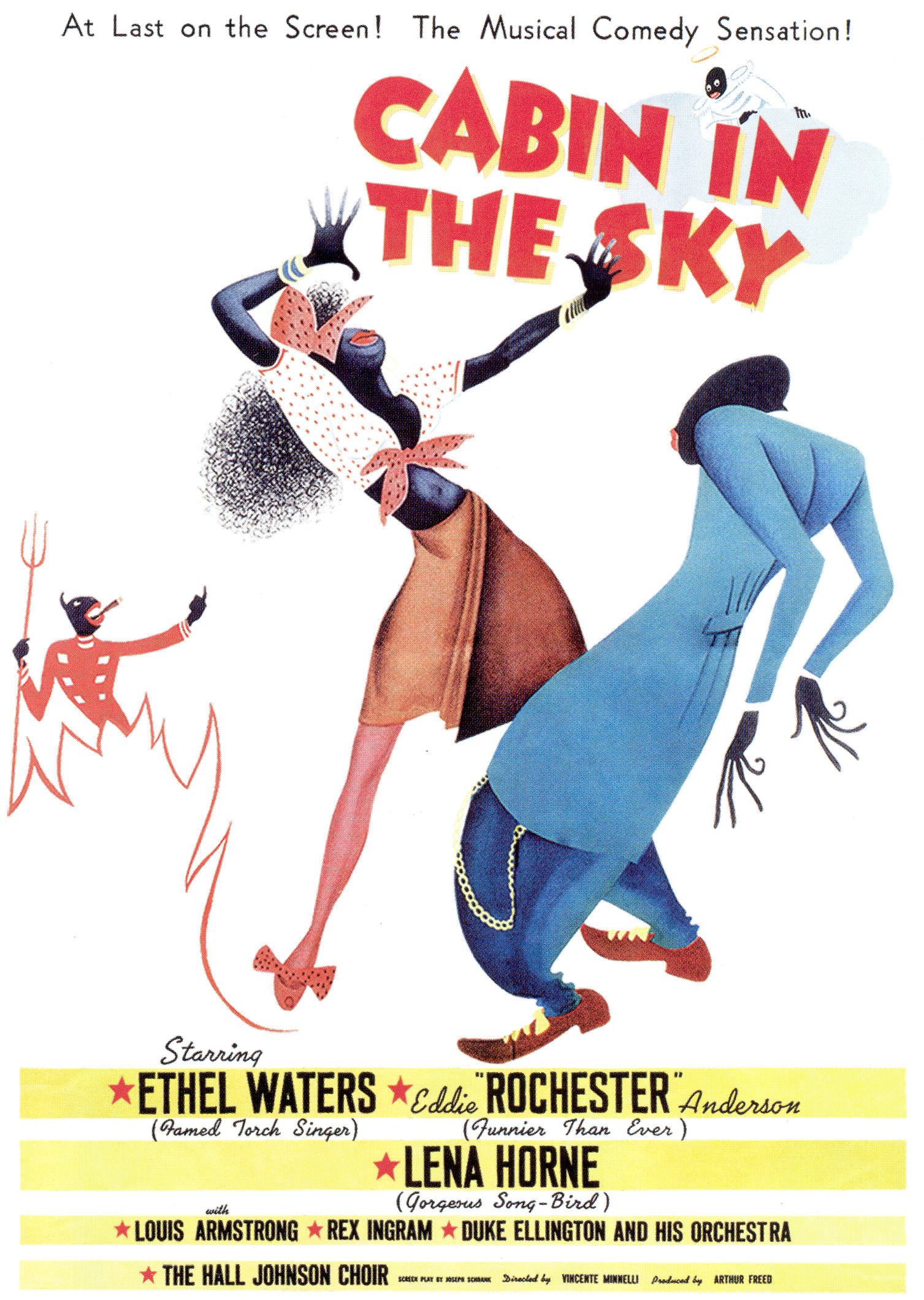 1943 Cabin in the Sky Movie Poster
