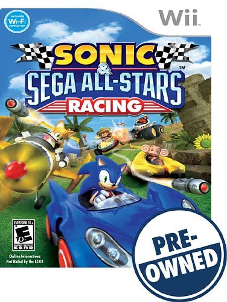 Front. SEGA - Sonic & SEGA All-Stars Racing — PRE-OWNED.
