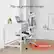 Flip-up armrests design
Saves 0.66 m²