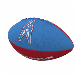 Logo Brands - Houston Oilers Pinwheel Logo Junior Football - Multicolor