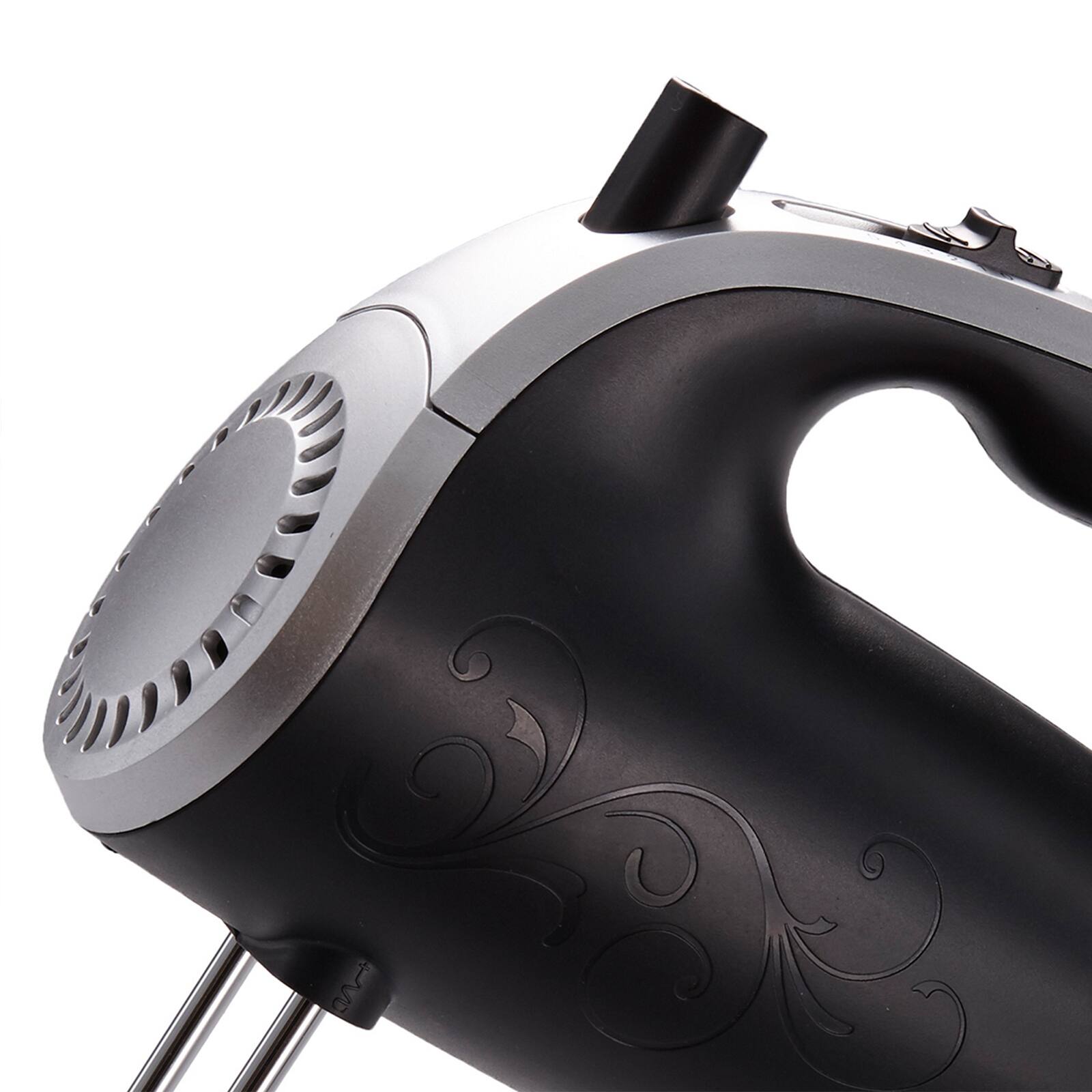 Alt View 4. Brentwood - Brentwood HM-48B Lightweight 5-Speed Electric Hand Mixer, Black - Black.