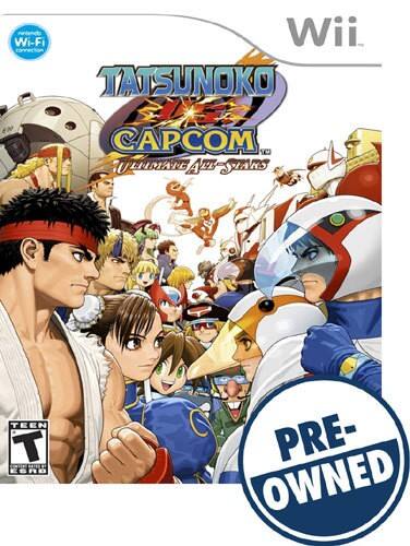 Best Buy: Tatsunoko Vs. Capcom: Ultimate All-Stars — PRE-OWNED Nintendo Wii