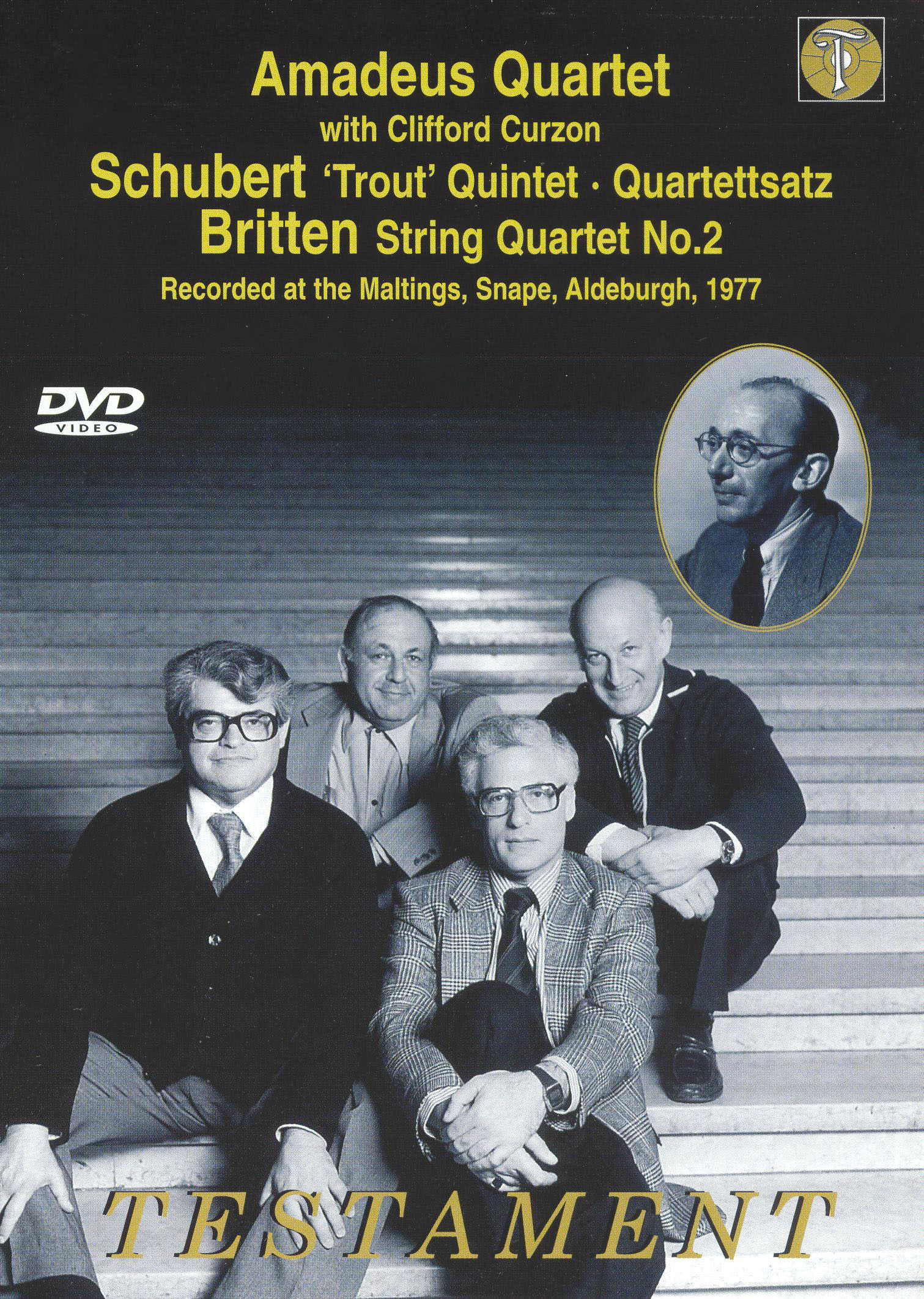 Trout Quintet / Britten String Quartet #2 [DVD](品)