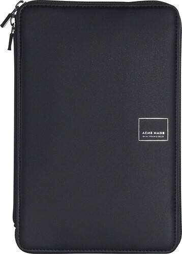 Front Standard. Acme Made - Slick Case for Apple® iPad™ - Matte Black.