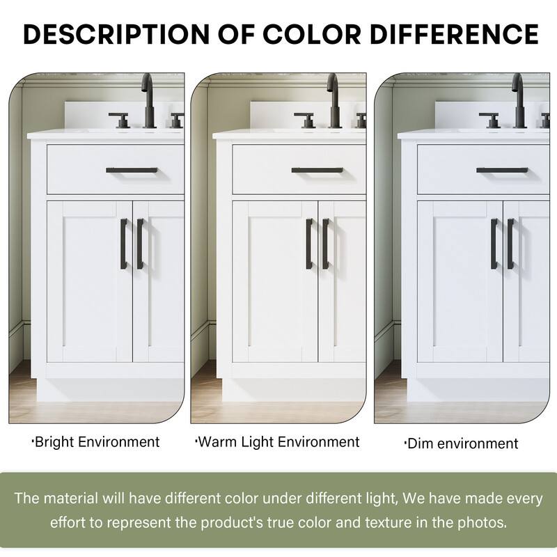 DESCRIPTION OF COLOR DIFFERENCE

Bright Environment  
Warm Light Environment  
Dim environment

The material will have different color under different light. We have made every effort to represent the product's true color and texture in the photos.