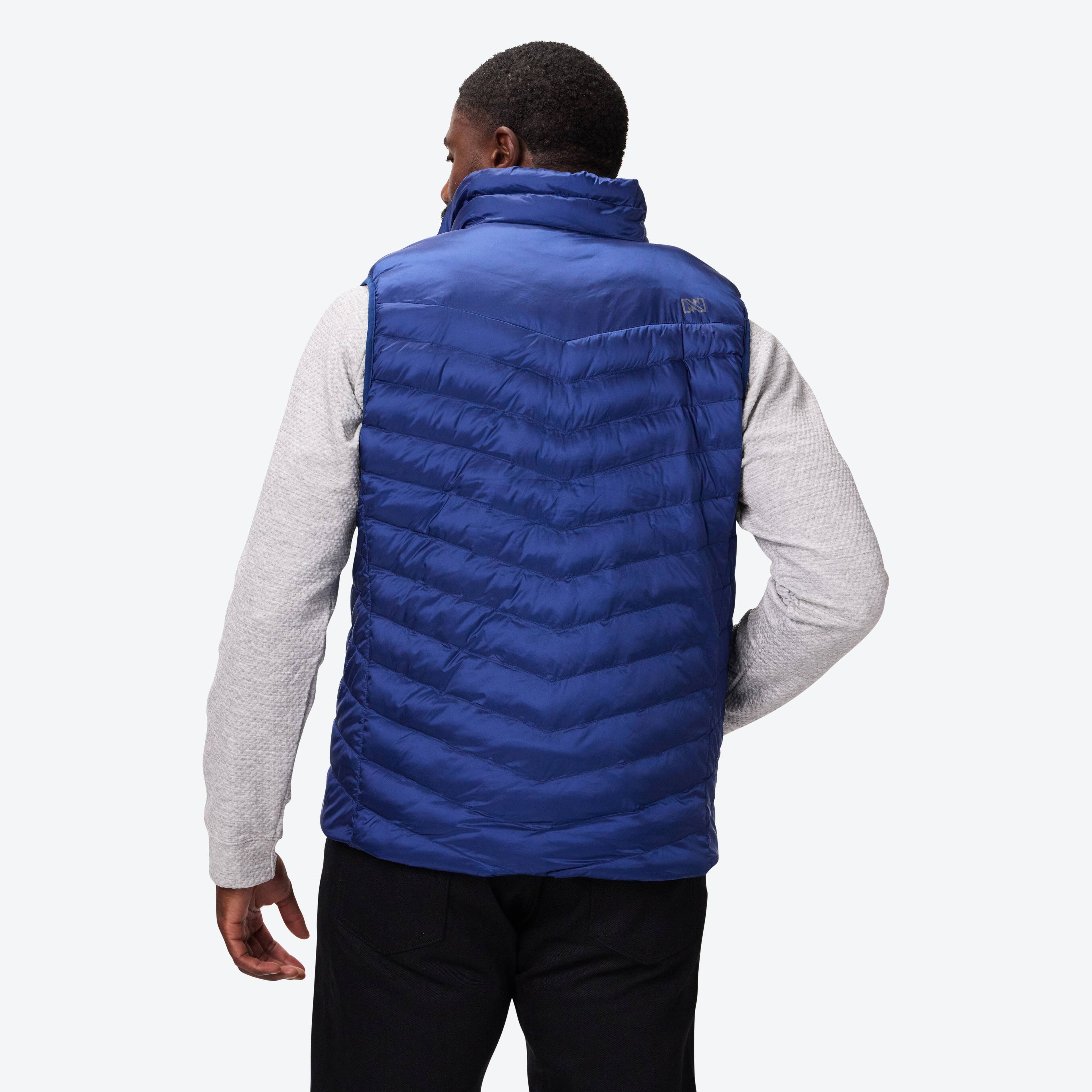 Back. Mobile Warming - Men's Backcountry Xtera Heated Vest - Navy.
