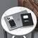 Alt View 3. Satechi - Magnetic MagSafe Wallet - Double Flap Stand, 4 Card Slots, NFC Pass-Through, for iPhone 17/16/15/14/13/12 - Black.