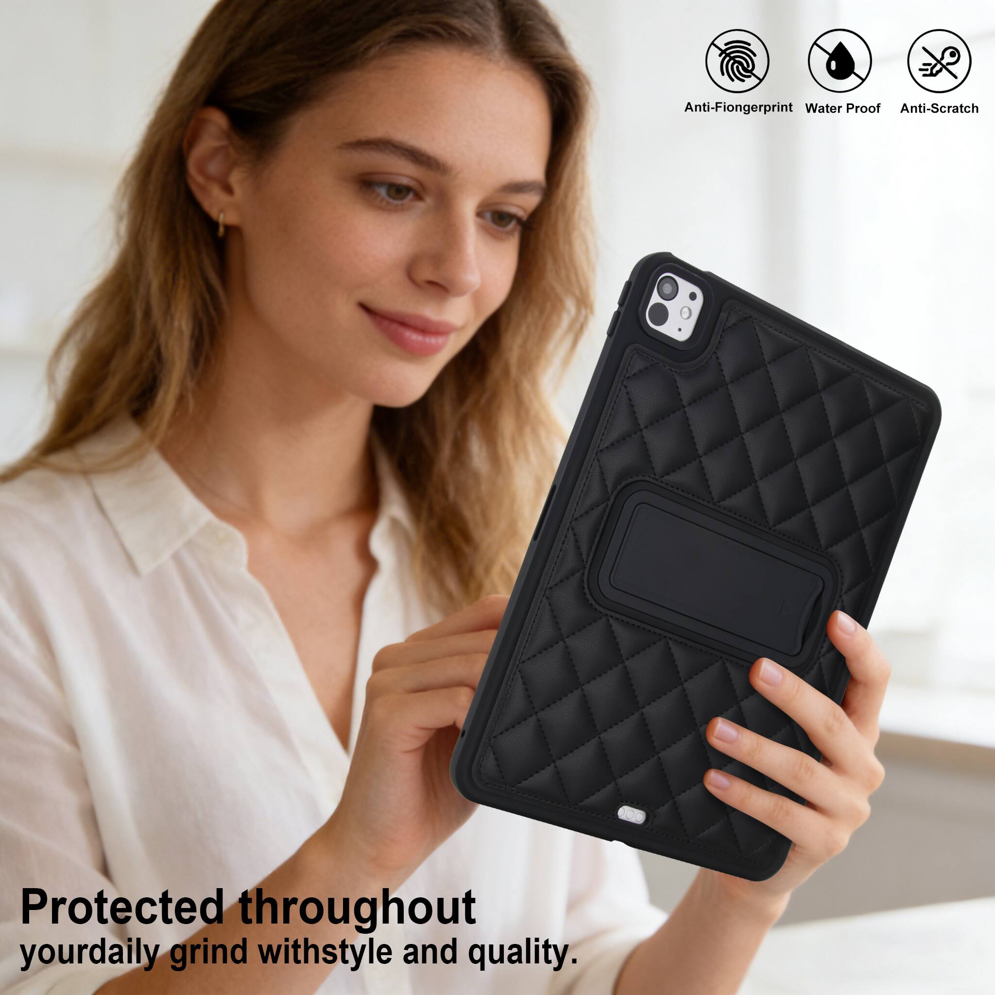 Anti-Fingerprint Water Proof Anti-Scratch Protected throughout your daily grind with style and quality.