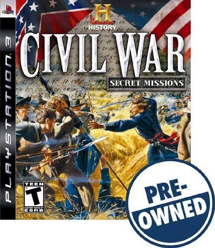 Front. Activision - Pre-Owned Civil War: Secret Missions.