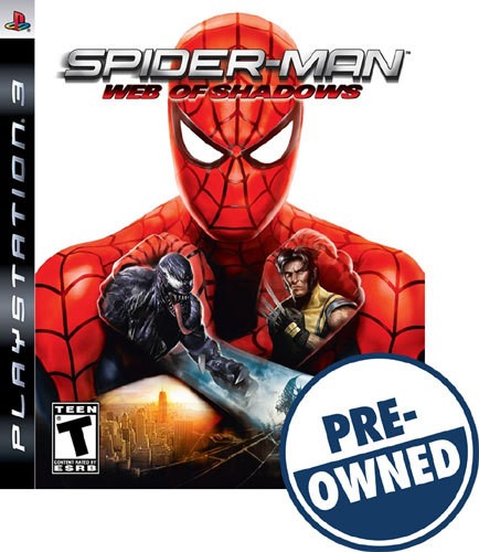 Spider-man Web of Shadows Playstation 3 PS3 EXCELLENT COMPLETE
