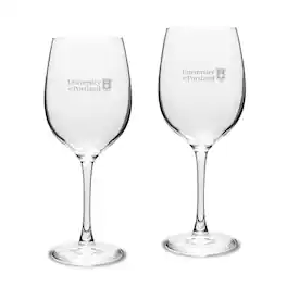 Jardine - Portland Pilots 16oz. 2-Piece Traditional White Wine Glass Set - Multicolor