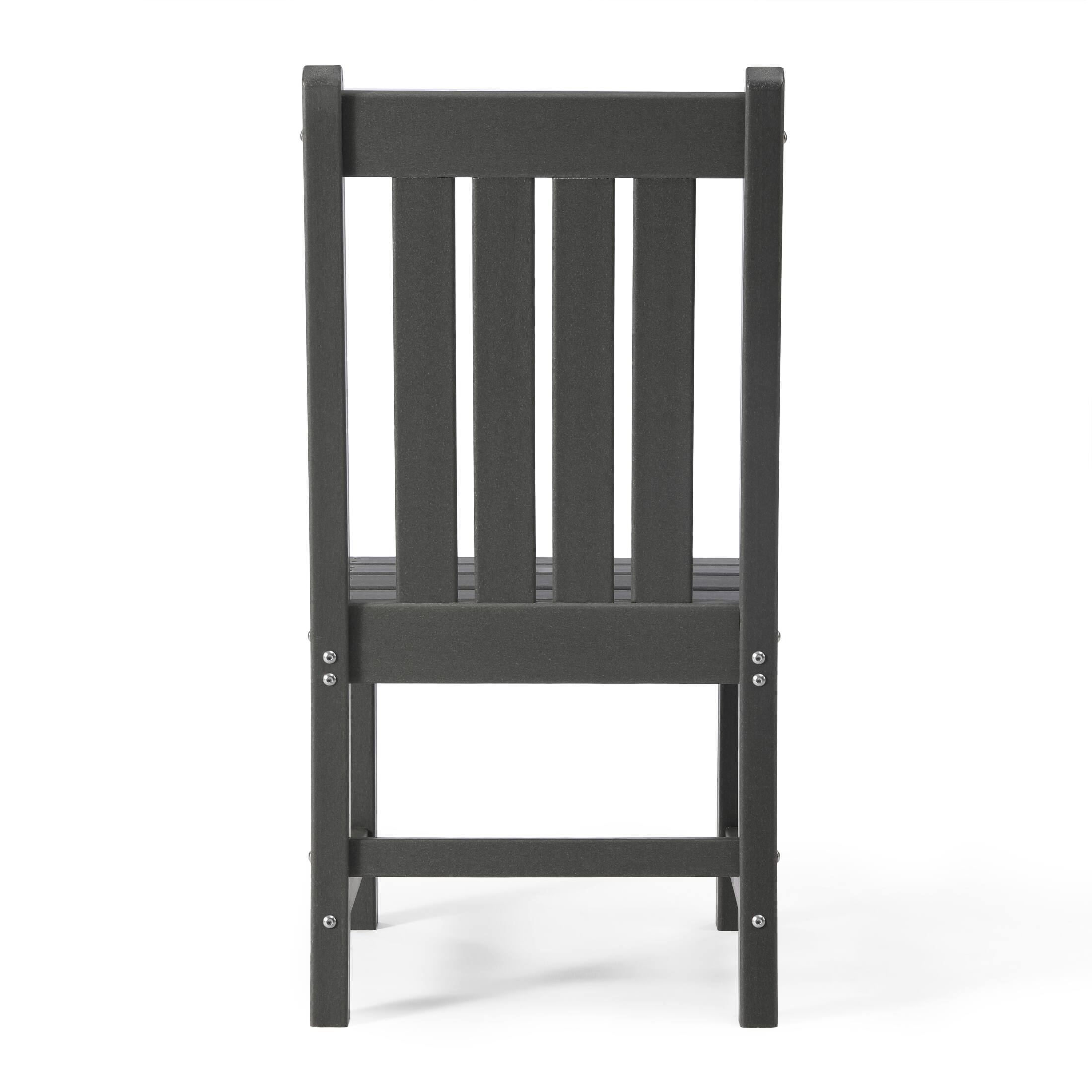 Alt View 1. WestinTrends - WestinTrends Malibu Outdoor Patio Dining Chair - Gray.