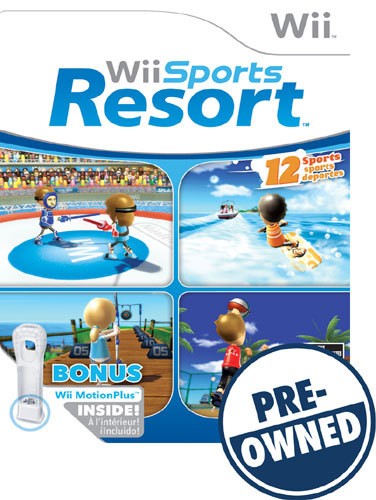 Best Buy: Wii Refurbished Console (White) with Wii Sports Resort RF-RVLSWRP2