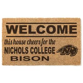 Jardine - Nichols College Bison 18" x 30" Welcome Doormat - Brown