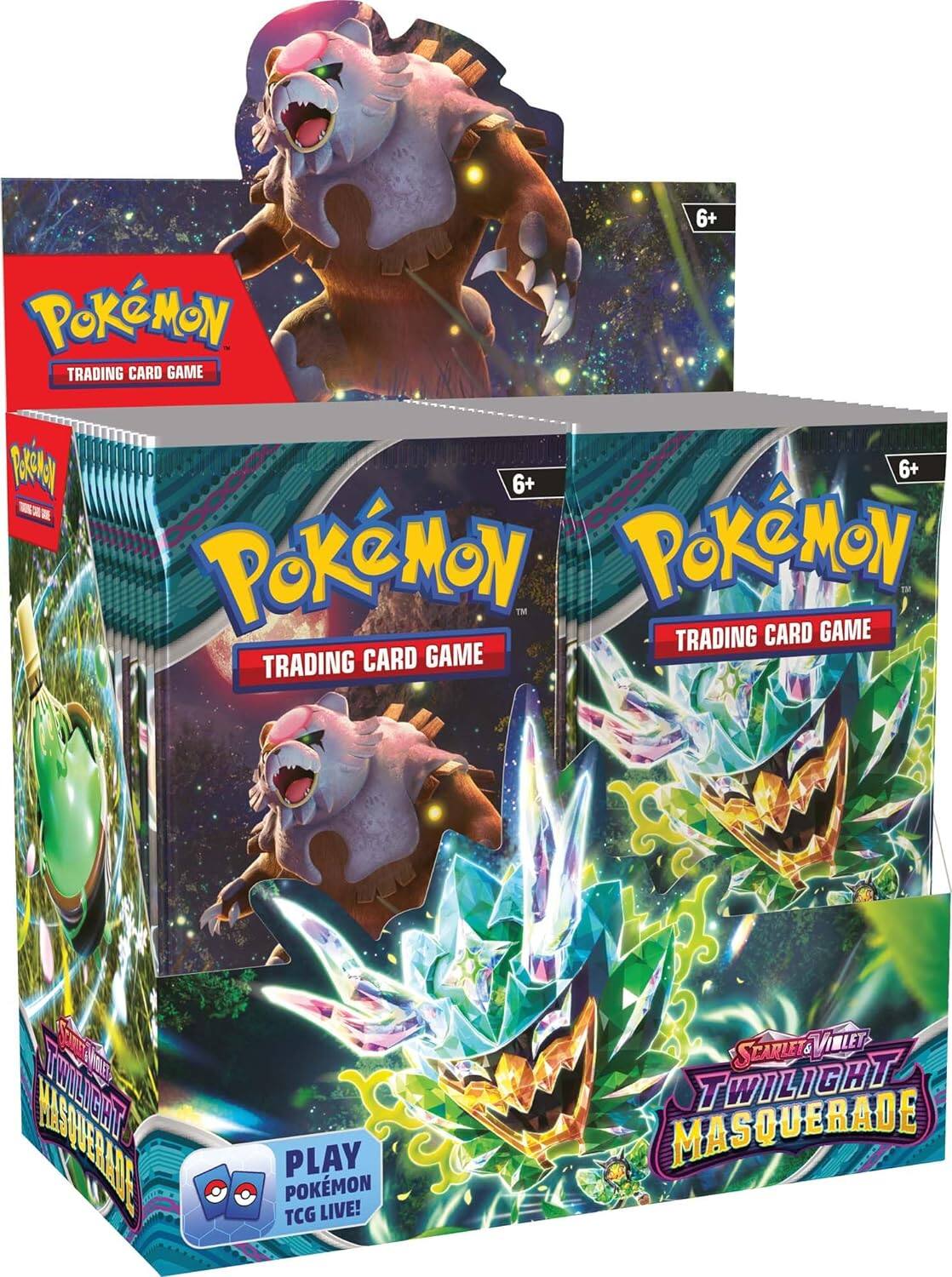 Pokémon - Pokemon SV6 Scarlet & Violet Twilight Masquerade Booster Display