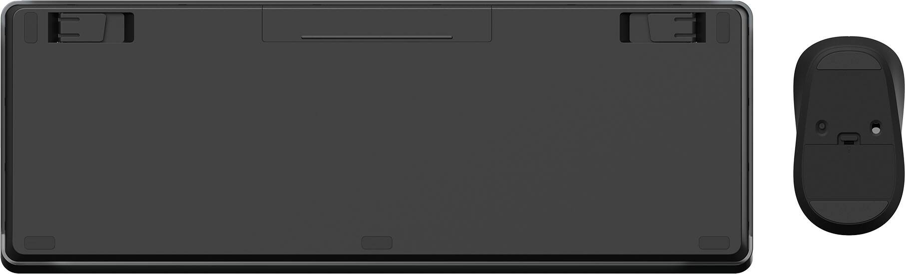 Back. Incase - Wireless Desktop 900 EN Layout Designed by Microsoft - Black.