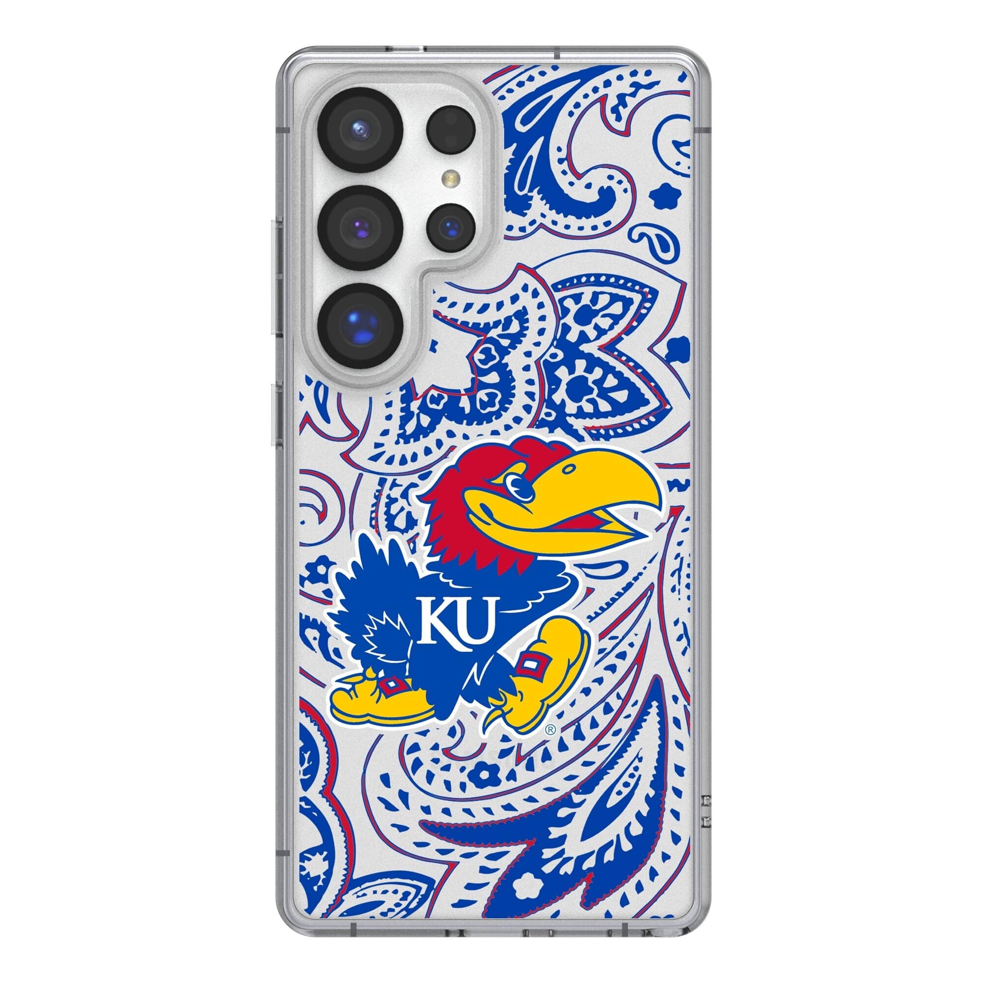 Keyscaper - NCAA - Kansas Jayhawks Paisley Galaxy Clear Case - S24 Plus - Multicolor price history on PriceWatchPro