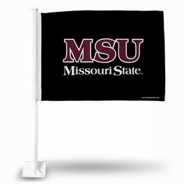 Rico Industries - Missouri State Bears 14x19 Double Sided Window Mount Car Flag - Multi