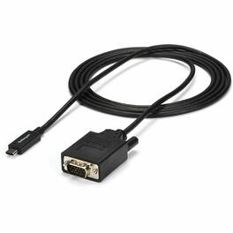 StarTech.com - 6ft/2m USB C to VGA Cable - 1920x1200/1080p USB Type C DP Alt Mode to VGA Video Monitor Adapter Cable