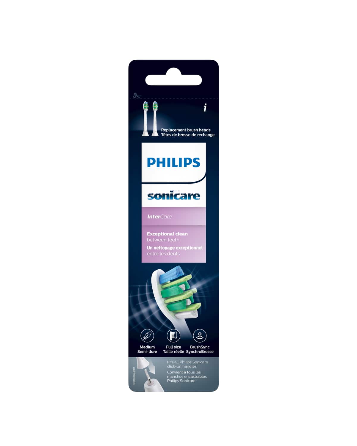 Philips - Sonicare Intercare Brush Head 2pk price history on PriceWatchPro