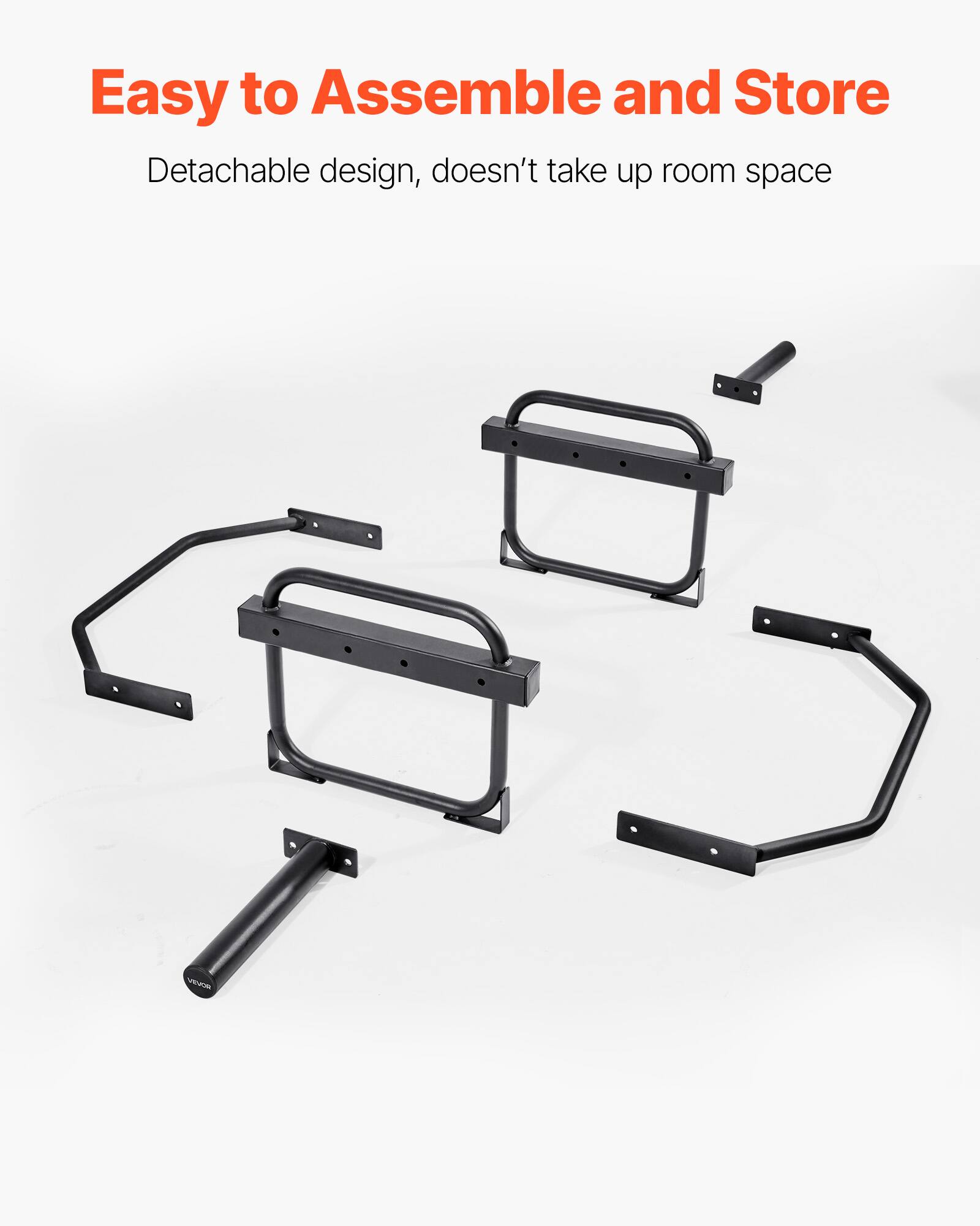 Easy to Assemble and Store  
Detachable design, doesn't take up room space