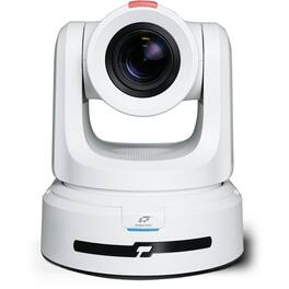 Telycam - Explore SE 4K60 PTZ Camera – 30× Optical Zoom, Auto-Tracking, 12G-SDI/HDMI/USB Type-C/NDI|HX, Freed, PoE++ - White
