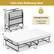 Twin Size Rollaway Bed 40.5" 485 lbs Package Includes 1 X Bed Frame 1 X Mattress 16" 38" 15" 4" 38" 74.5"