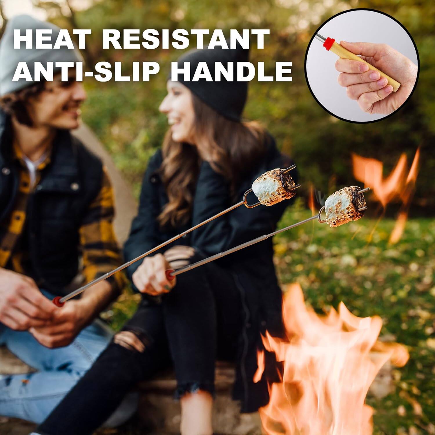 HEAT RESISTANT ANTI-SLIP HANDLE