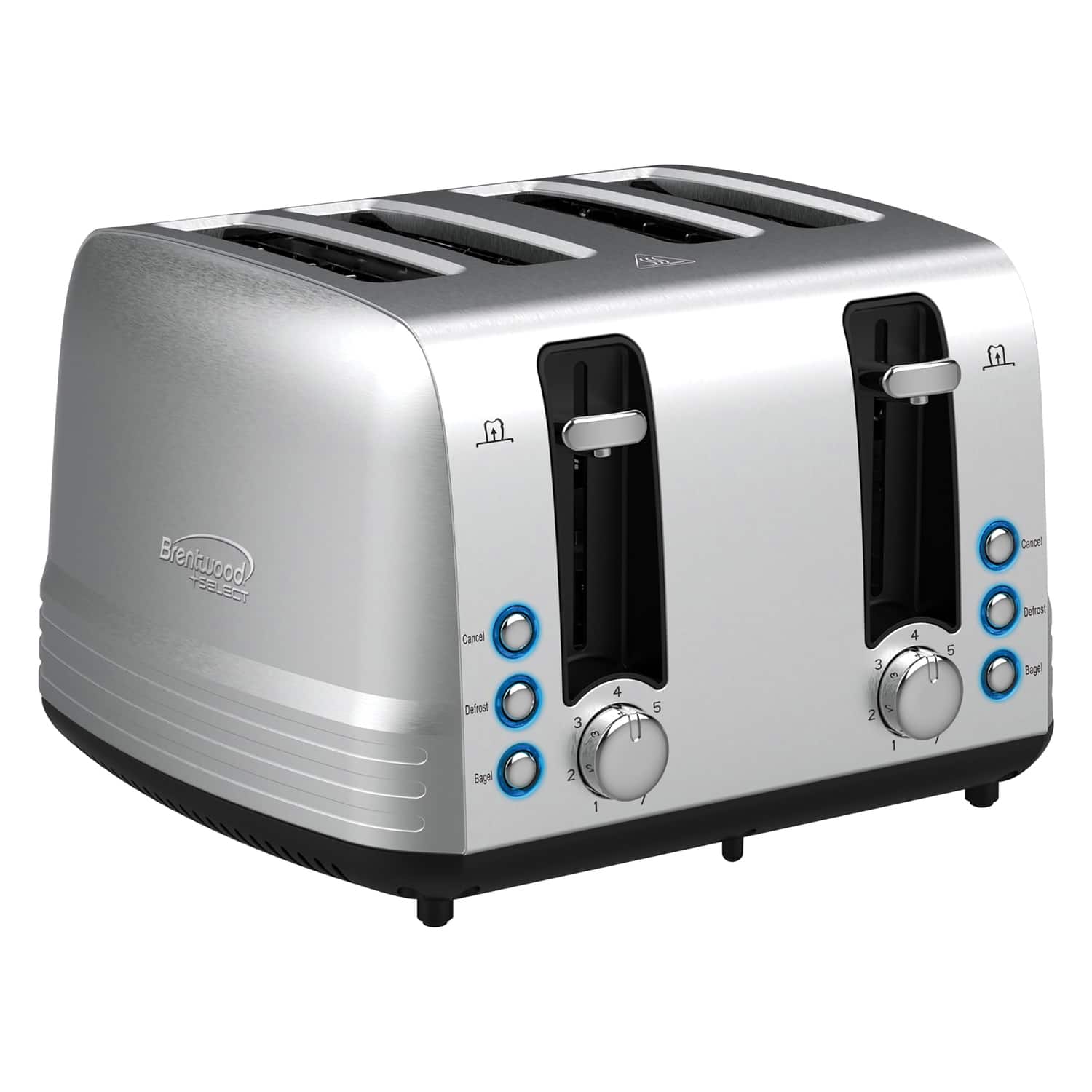 Brentwood Select Extra Wide 4 Slot Toaster - Thumbnail 4