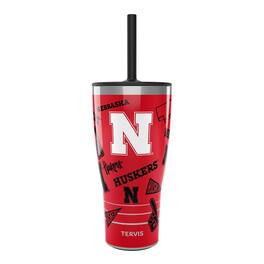 Tervis - Nebraska Huskers 30oz. Swag Tumbler With Straw Lid - Multicolor