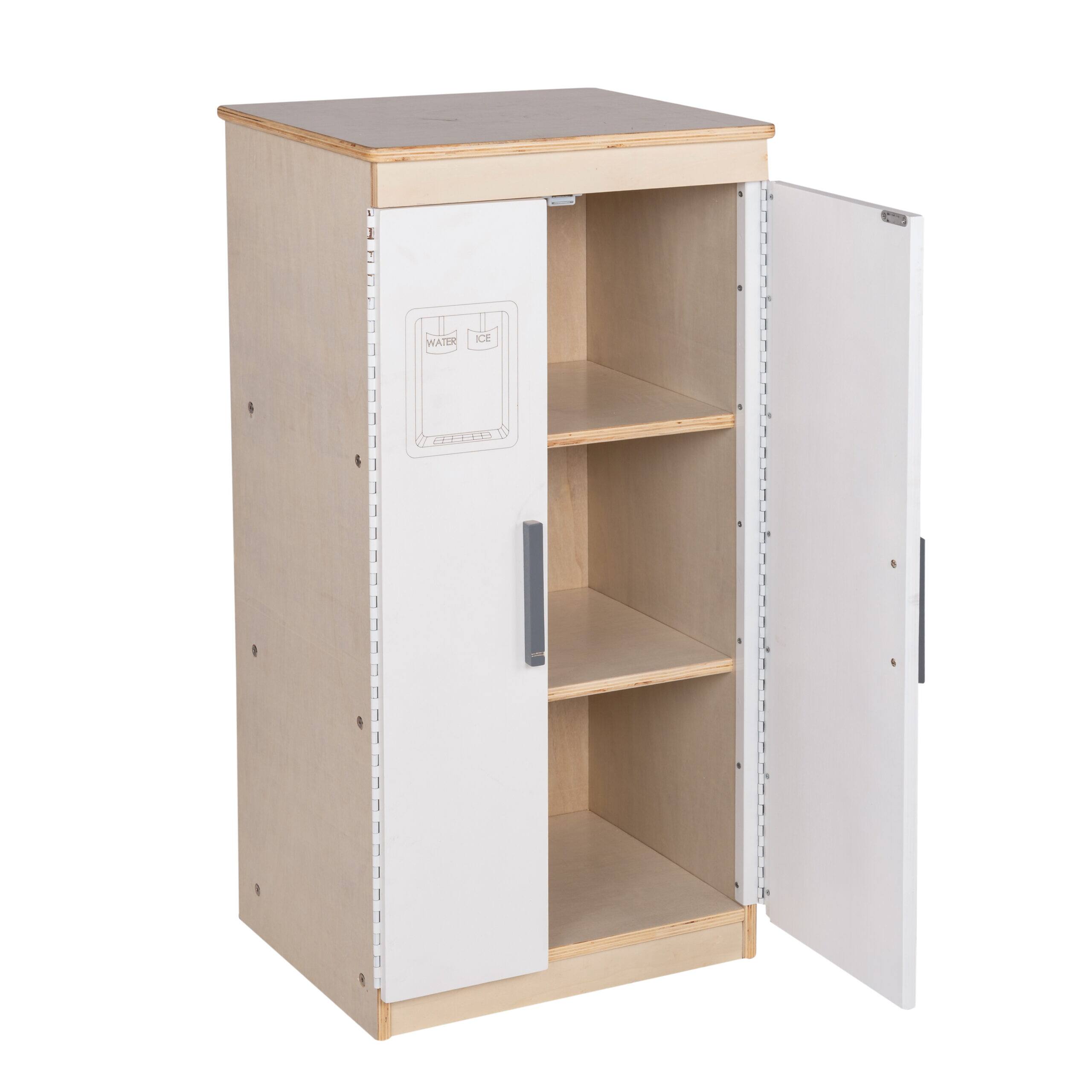 Angle. Children's Factory - Refrigerator - Assembled.
