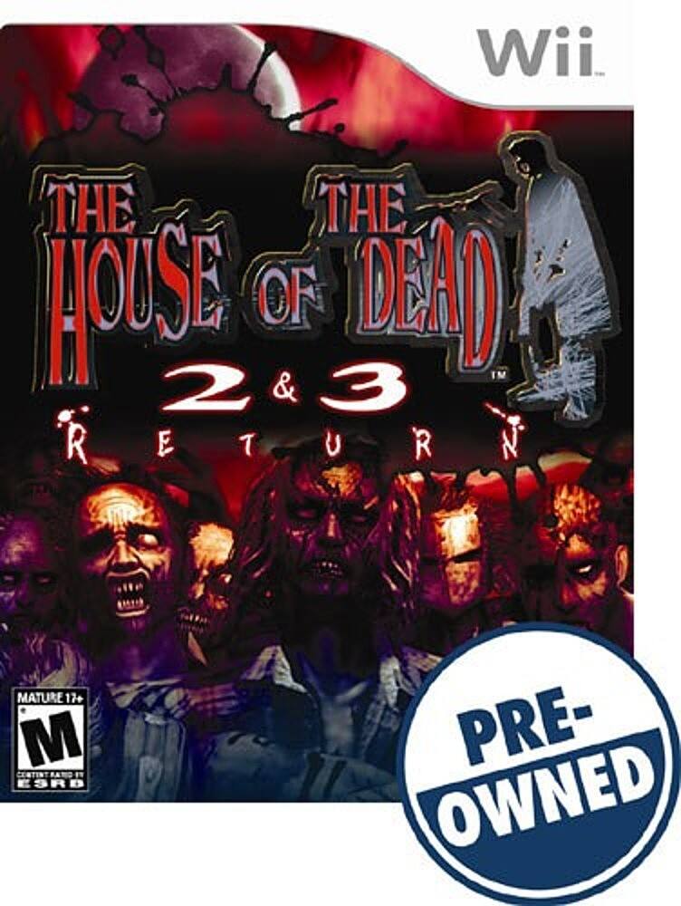 Front. SEGA - The House of the Dead 2 & 3 Return — PRE-OWNED.