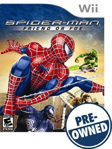 Best Buy: Spider-Man: Friend or Foe — PRE-OWNED Nintendo Wii