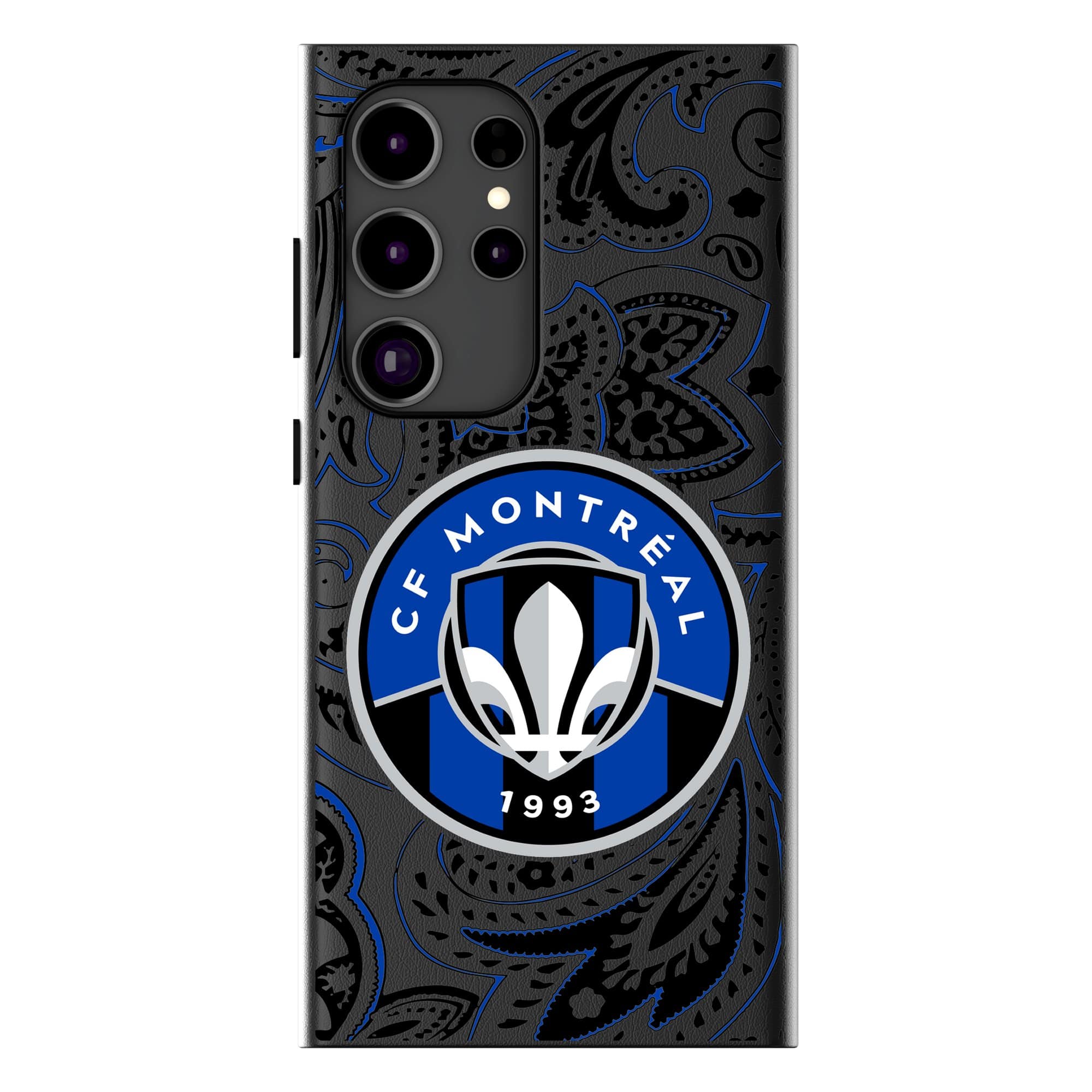 Keyscaper - MLS - CF Montreal Galaxy Magnetic Bump Case - S24 Ultra - Black