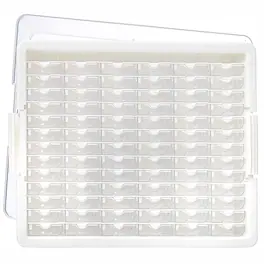 Elizabeth Ward Bead Storage Solutions 82 Piece Tiny Craft Supplies Organizer - Clear